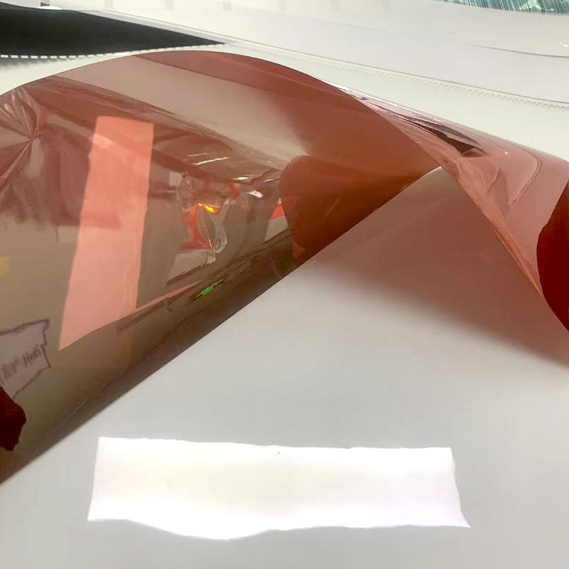 Red Silver Architectural Decorative Window Film