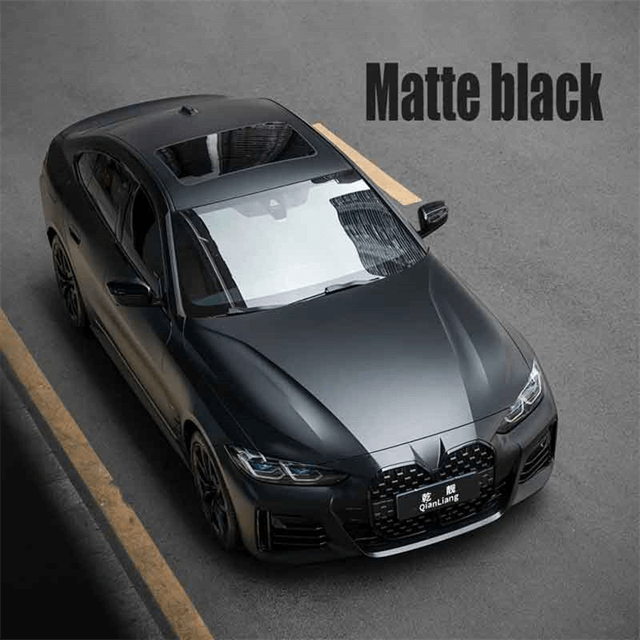 Qianliang Dry matte black color changing film