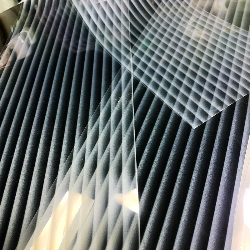 Horizontal Line Architectural Decorative Window Film