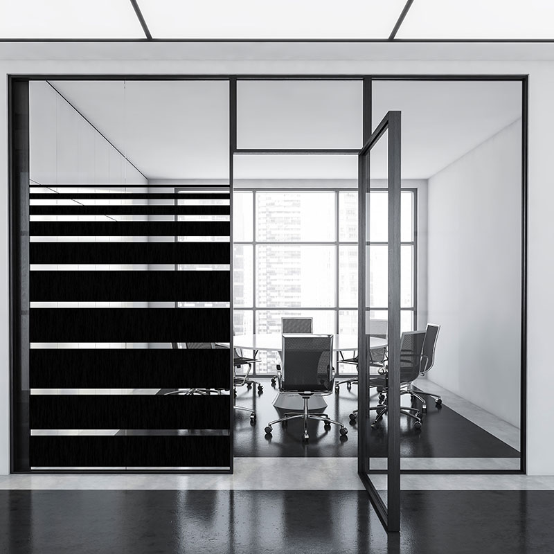 Wide Wire Drawing Architectural Decorative Window Film