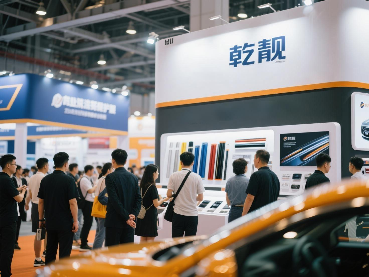 Jiangsu Qianliang New Materials' Premium Paint Protection Film Shines at Kazakhstan International Auto Parts Exhibition, Guarding Your Car's Glory on the Silk Road