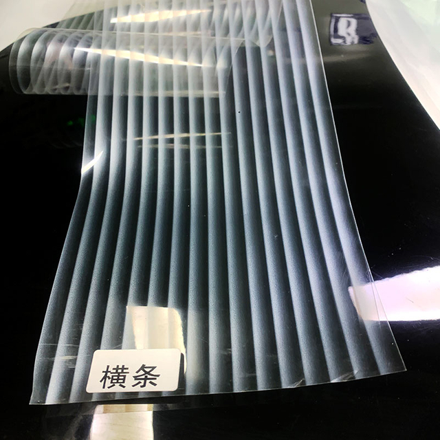 Horizontal Line Architectural Decorative Window Film