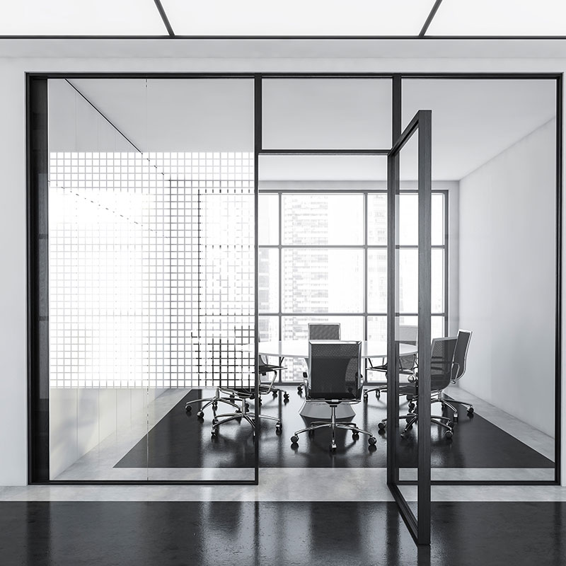 Checkered Architectural Decorative Window Film