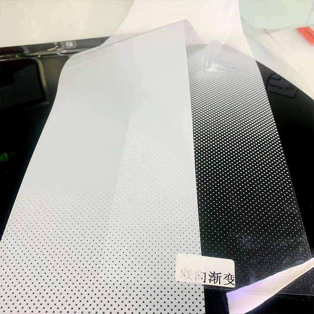 Bidirectional Gradient Architectural Decorative Window Film