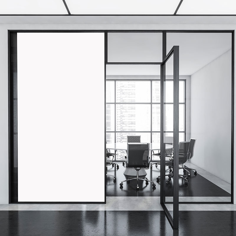 White Opaque Architectural Decorative Window Film