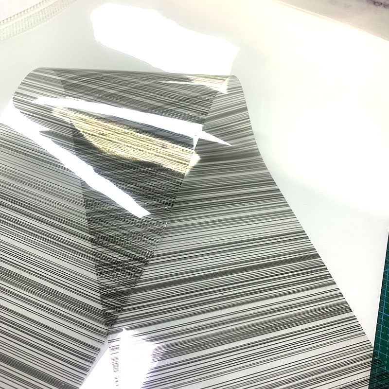 Thin Wire Drawing Architectural Decorative Window Film