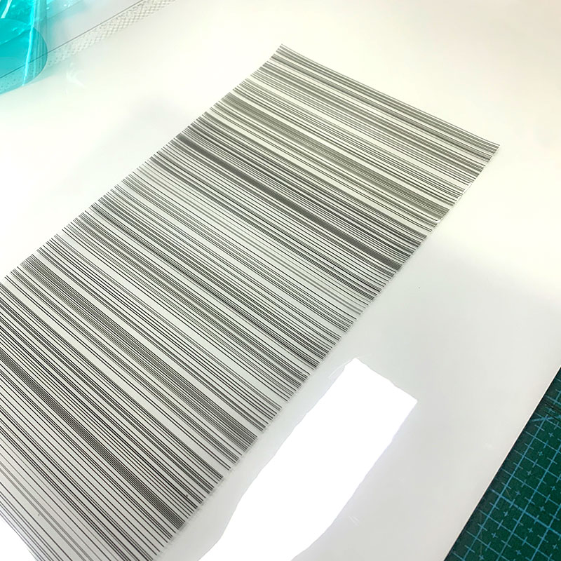 Thin Wire Drawing Architectural Decorative Window Film
