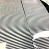 White Stripes Architectural Decorative Window Film