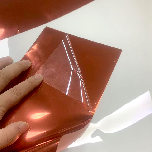 Red Silver Architectural Decorative Window Film