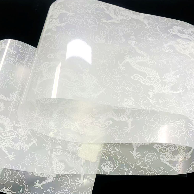 Dragon Pattern Architectural Decorative Window Film
